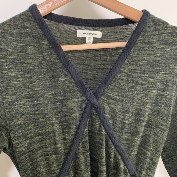 Max studio forest green midi dress - Picture 2 of 2